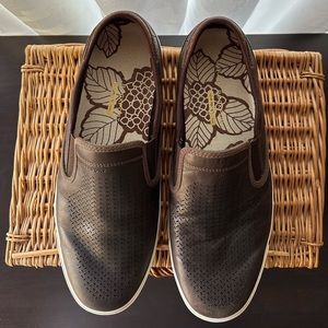 Men’s Rockport Leather Slip-On Loafers